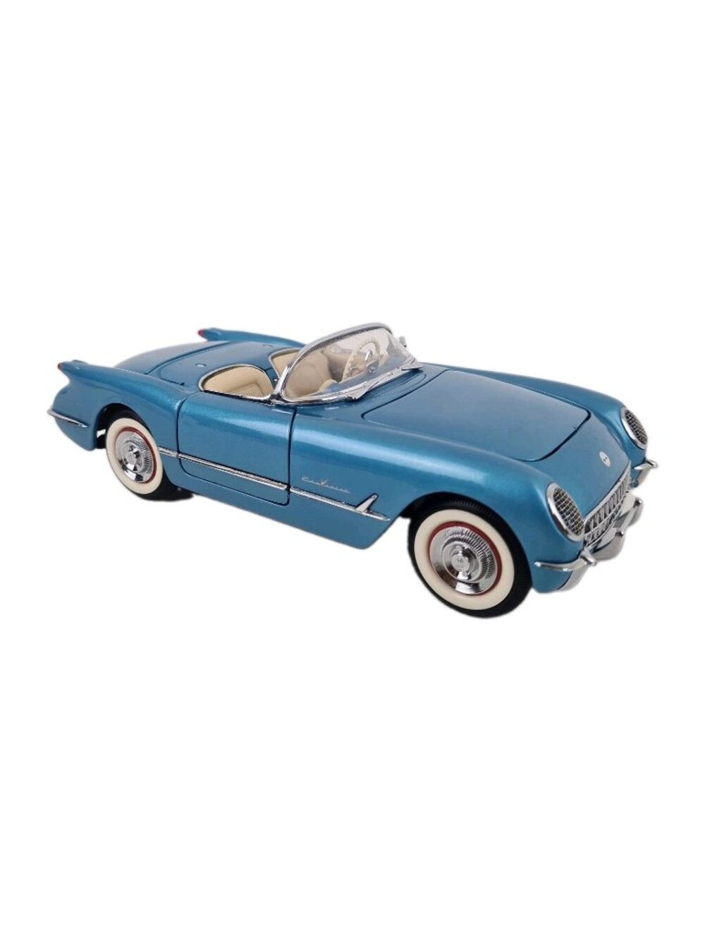 Franklin Mint 1955 Official Chevrolet Corvette Classic 1:24 Die Cast B11TG76